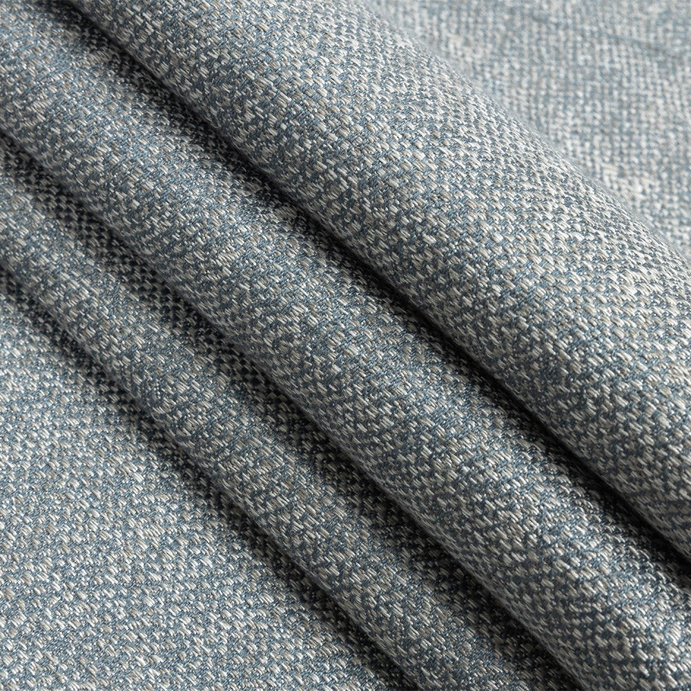 Fusion Chartres Textured Woven by Sunbrella - Rainfall Folded Fusion Chartres Textured Woven by Sunbrella - Rainfall Folded