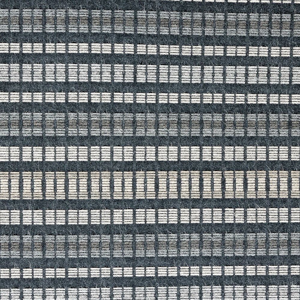 Esti Upholstery Woven by Sunbrella - Onyx Broken Stripes Esti Upholstery Woven by Sunbrella - Onyx Broken Stripes