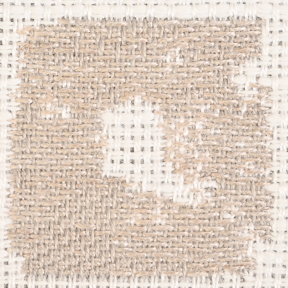 Kindle Jacquard by Sunbrella - Silk Beige Organic Squares Detail Kindle Jacquard by Sunbrella - Silk Beige Organic Squares Detail