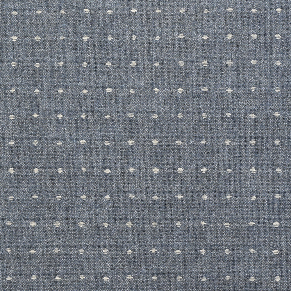 Lure Upholstery Woven by Sunbrella - Denim Blue Polka Dots Lure Upholstery Woven by Sunbrella - Denim Blue Polka Dots