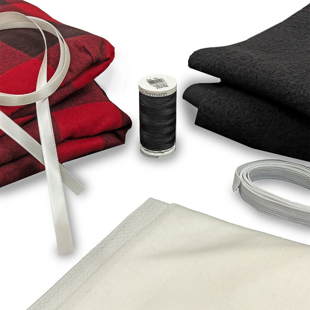 Flannel Travel Accessories Sewing Kit Flannel Travel Accessories Sewing Kit