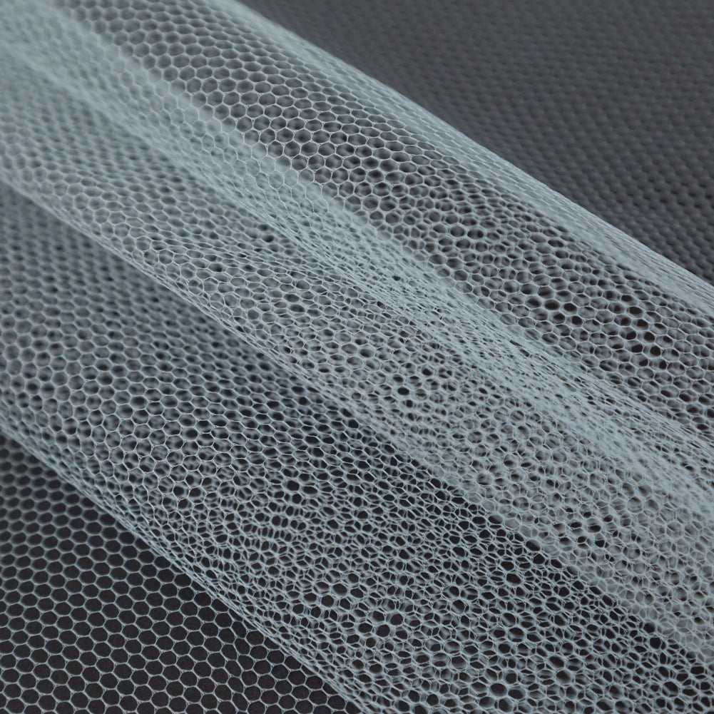 Nylon Net Tulle - Soft Blue - Gianna Collection Full Nylon Net Tulle - Soft Blue - Gianna Collection Full