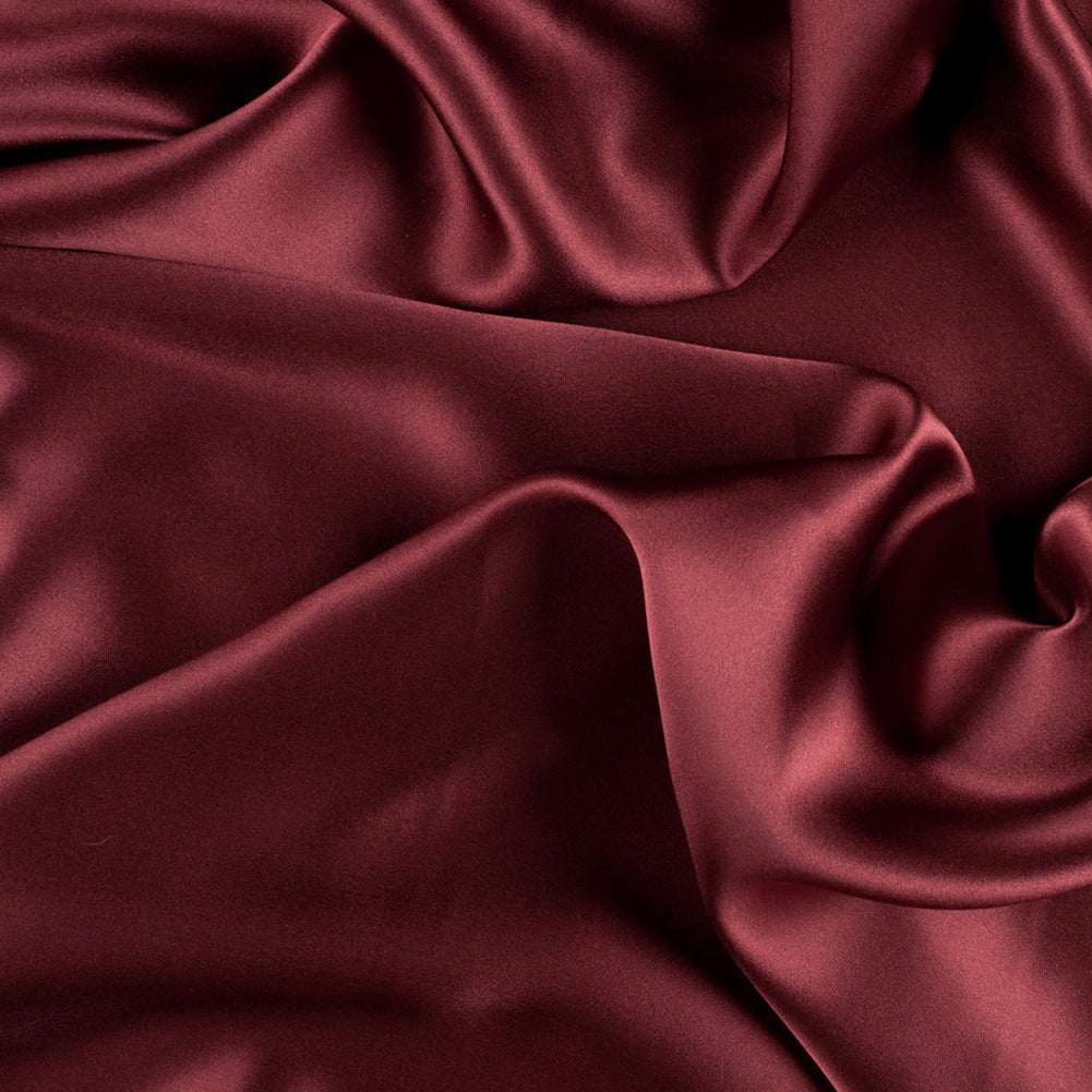 Silk Charmeuse 44" - Mahogany - Premium Collection Silk Charmeuse 44" - Mahogany - Premium Collection