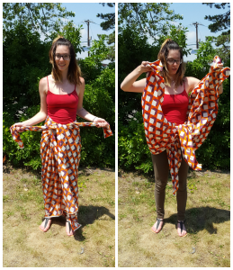 Mood DIY: How to Turn a Piece of Fabric into 8 Different Cover-Ups