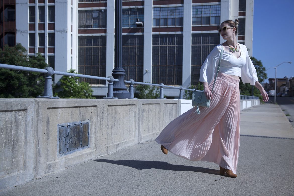 Mood Style: Quick & Easy Pleated Chiffon Pants
