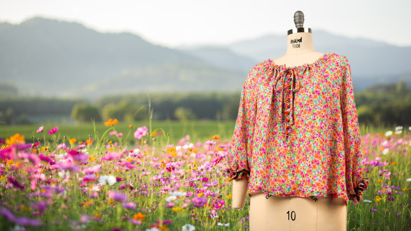 The Veronica Blouse Free Sewing Pattern
