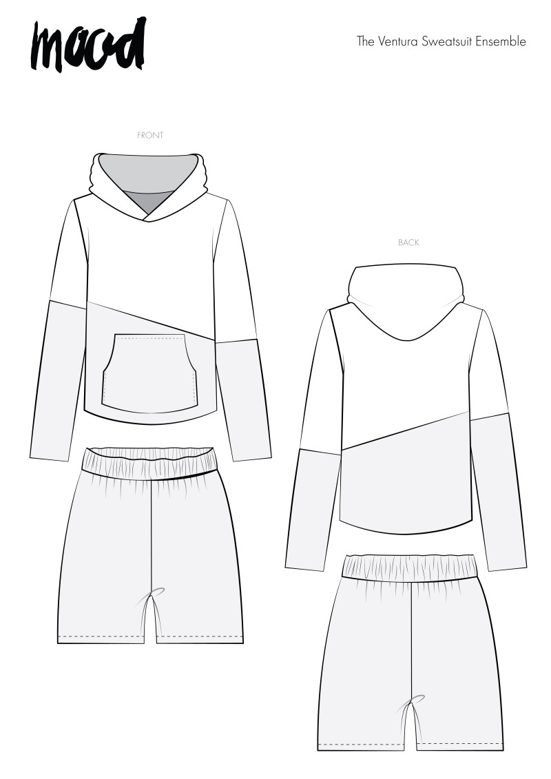 The Ventura Sweatsuit free sewing pattern
