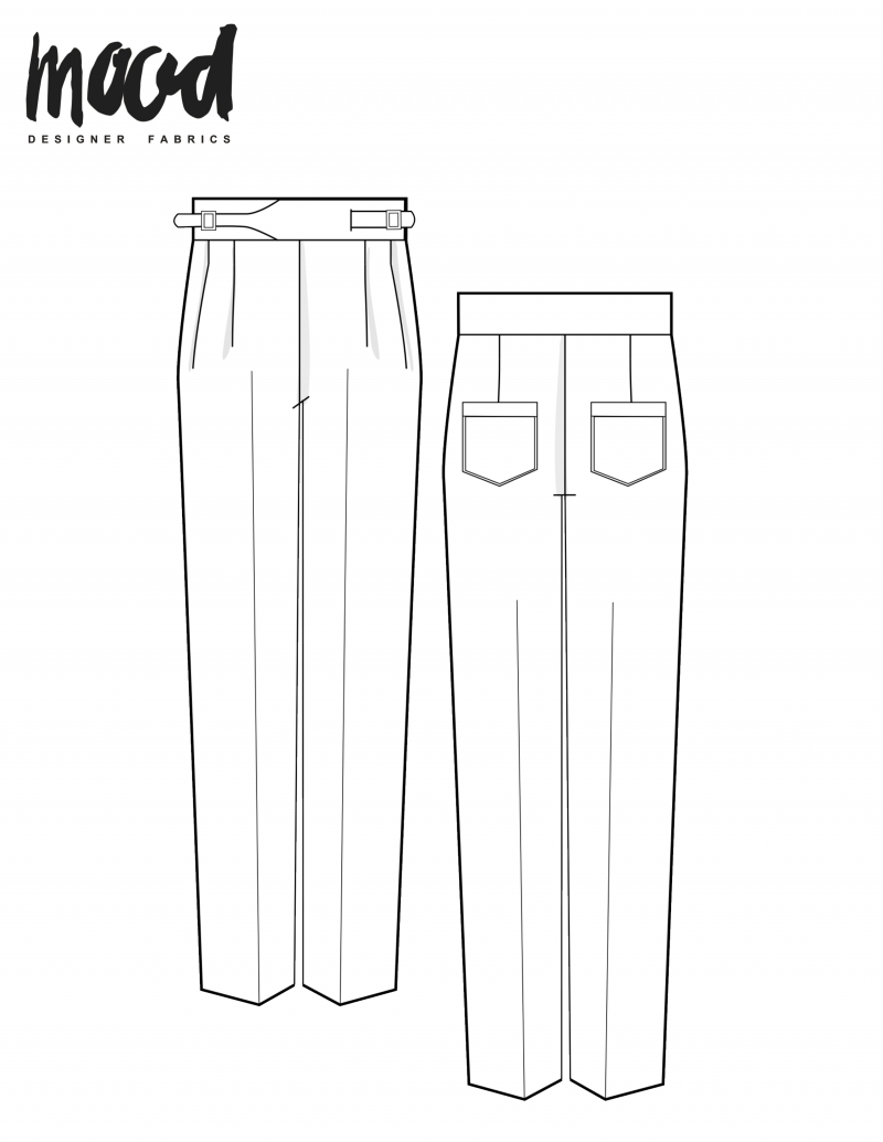 The Basquiat Trousers - Free Menswear Sewing Pattern