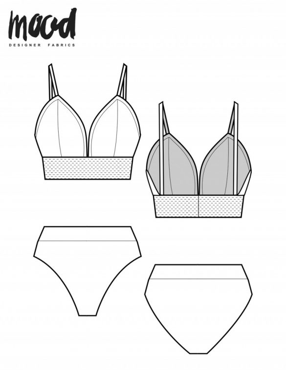The Ilana Lingerie Set - Free Sewing Pattern