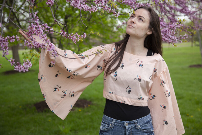 The Clover Crop Top - Free Sewing Pattern - Mood Sewciety
