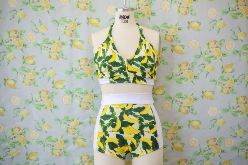 The Cordia High-Waisted Swimsuit - Free Sewing Pattern - Mood Sewciety