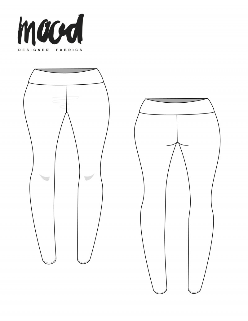 The Ixia Leggings - Free Sewing Pattern