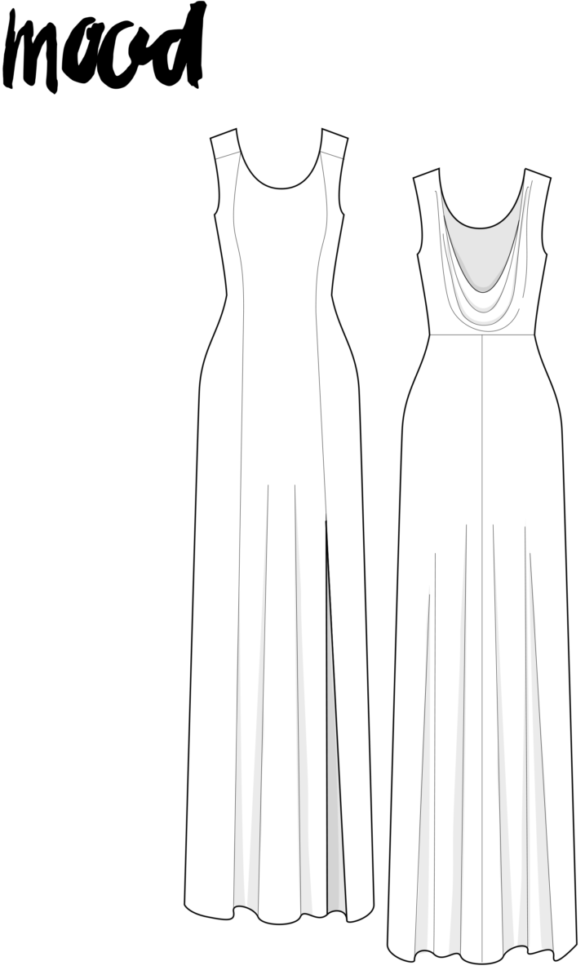 Hyacinth Gown Redux - Free Sewing Pattern - Mood Sewciety