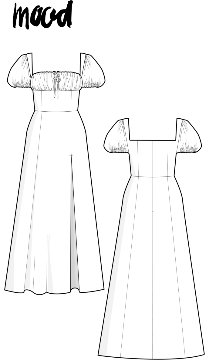 The Anthea Milkmaid Dress - Free Sewing Pattern - Mood Sewciety