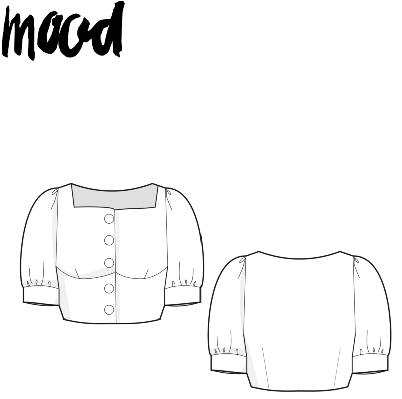 free crop jacket sewing pattern