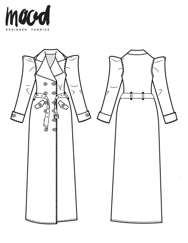 Top Spring 2020 Trend: The Updated Trench - Free Sewing Pattern