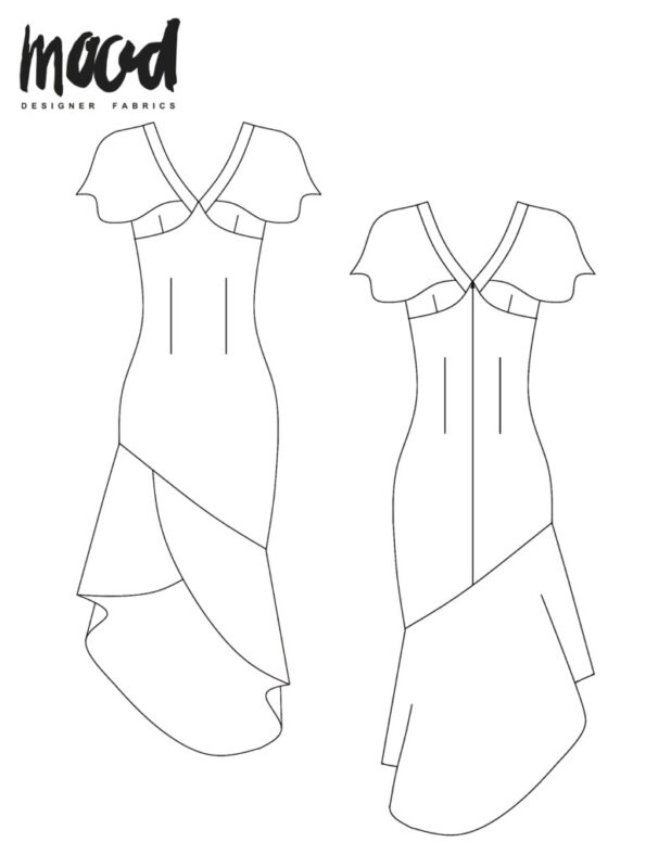 Ulmus Dress Redux - Free Sewing Pattern - Mood Sewciety