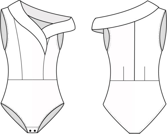 The Valeriana Bodysuit - Free Sewing Pattern - Mood Sewciety