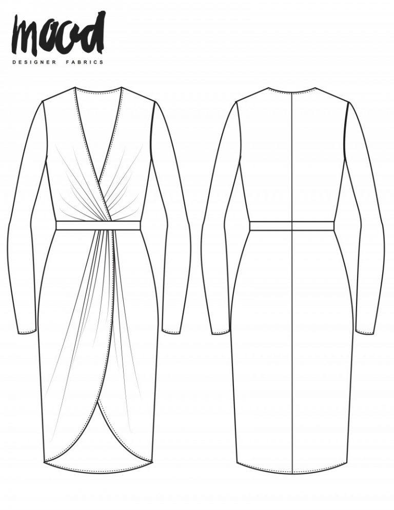 The Xeranthemum Dress - Free Sewing Pattern - Mood Sewciety