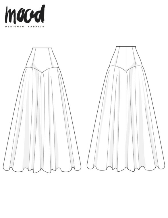 The Cunilla Skirt - Free Sewing Pattern - Mood Sewciety