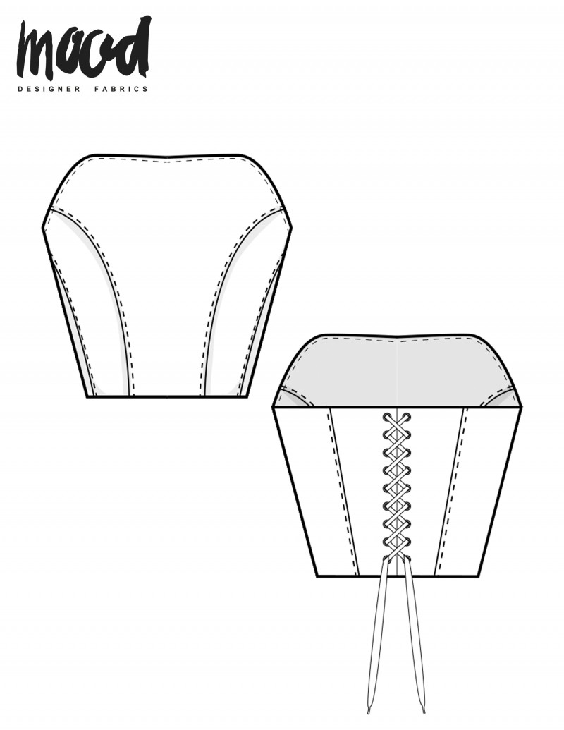 Corset Belt Pattern Sewing Pattern Corset Pattern PDF Digital Sewing  Pattern Corset Underbust Corset Vest Pattern PDF Download 