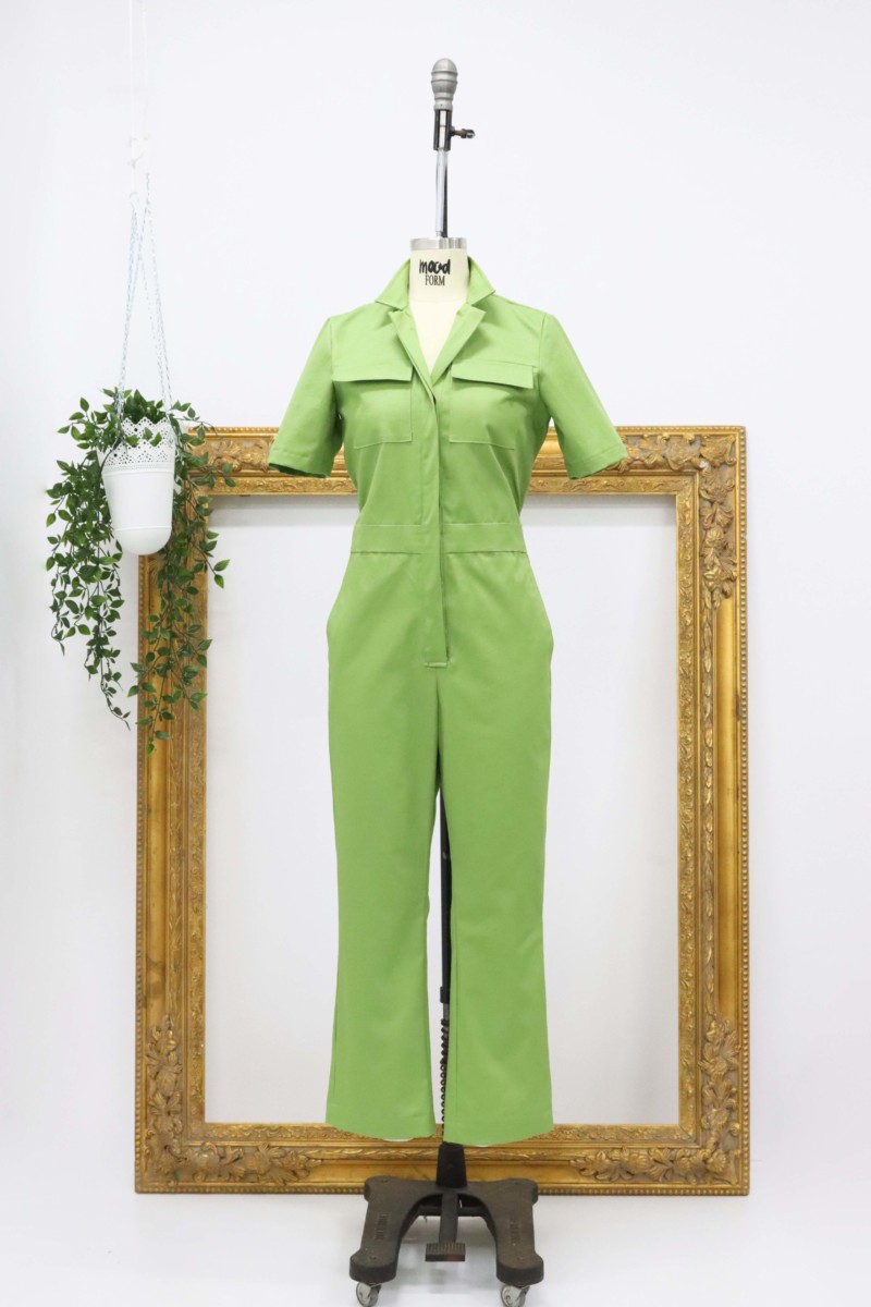 A photo of a finished Heath Jumpsuit.
