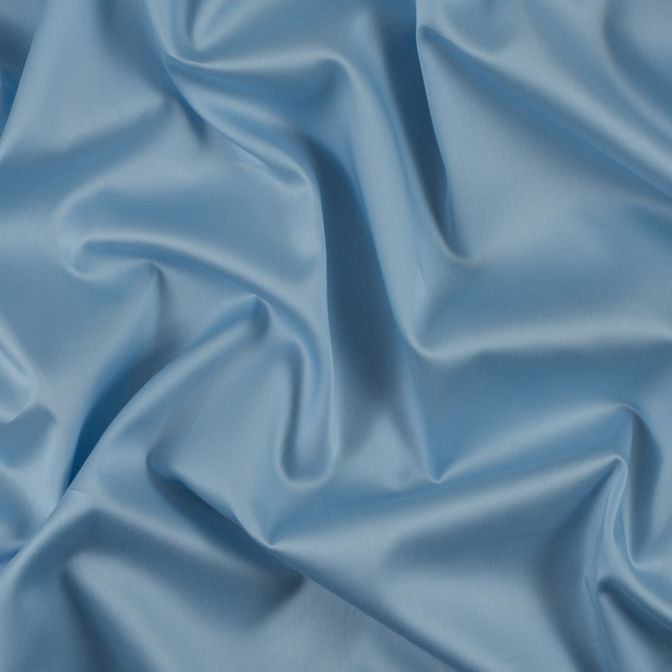 Egyptian Cotton Shirting - Sky Blue