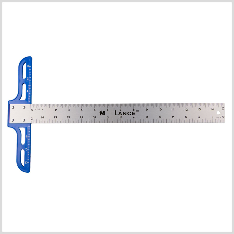 Lance T-Square Ruler Detail