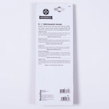 Mundial Dressmaker Shears - 8.5" Detail