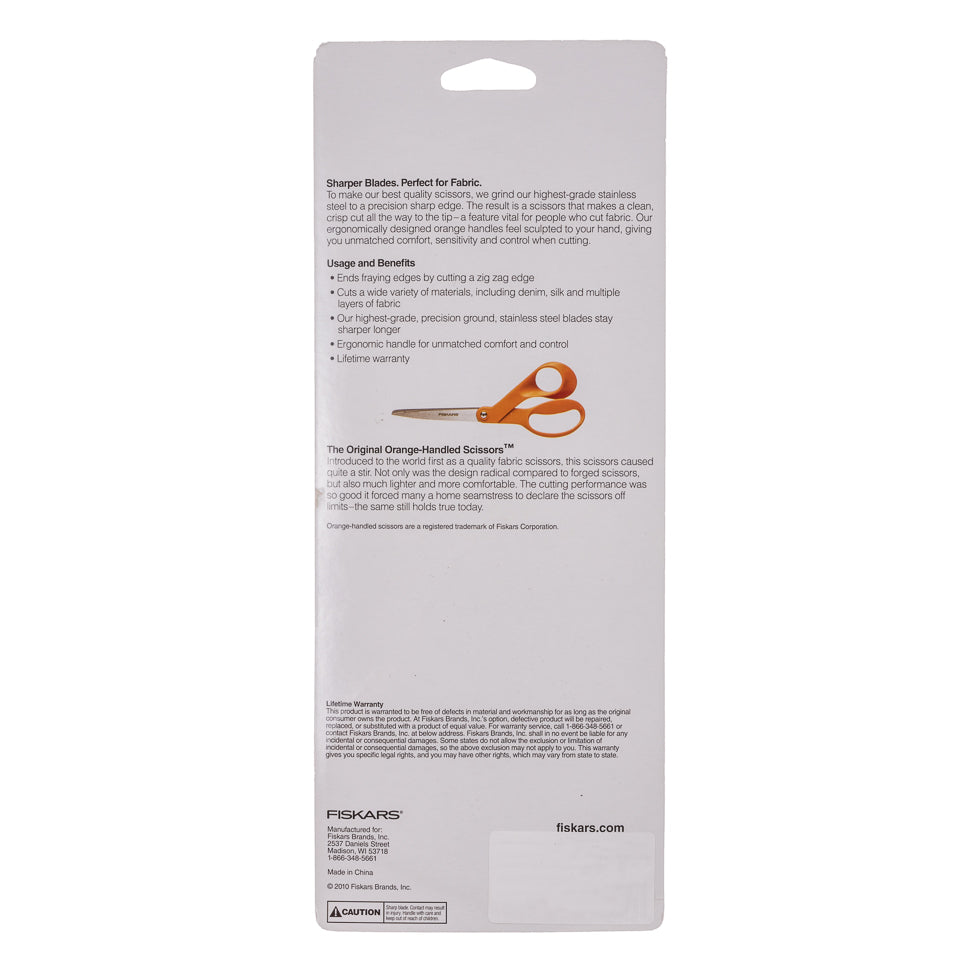 Fiskars Pinking Shears Detail