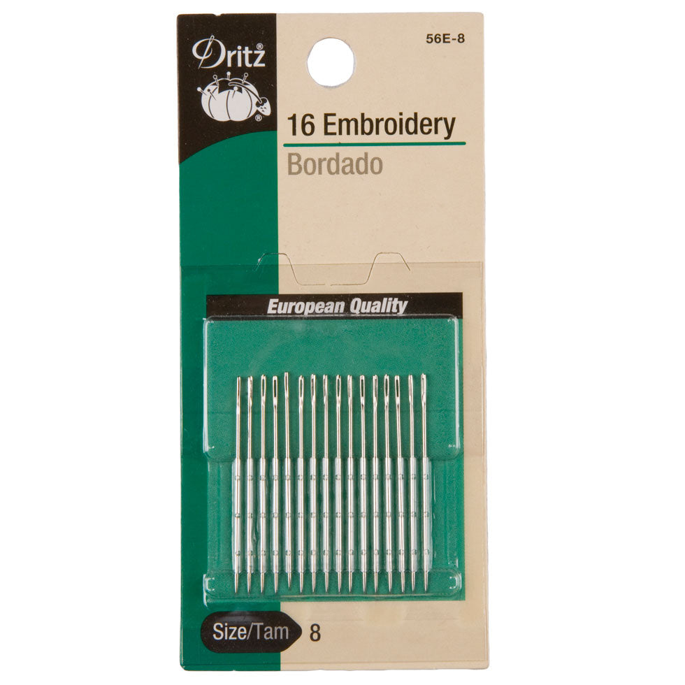 Dritz Embroidery Hand Needles Size 7 - 16ct