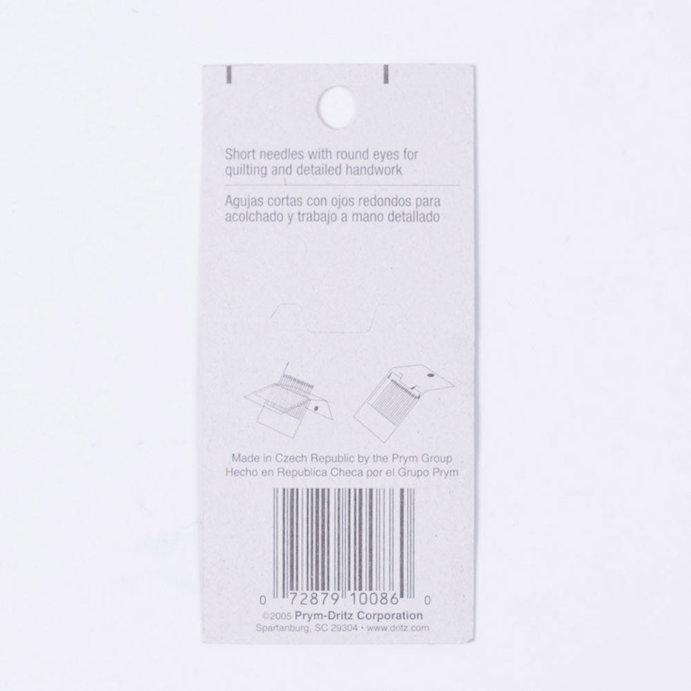 Dritz Quilting Betweens Needles - 20 Ct Detail