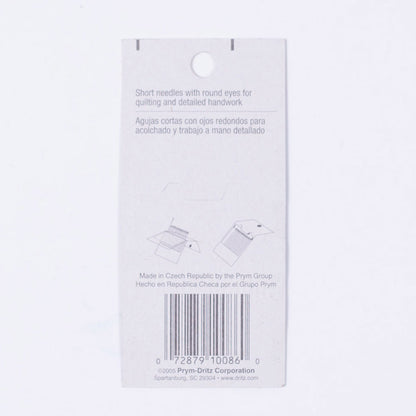 Dritz Quilting Betweens Needles - 20 Ct Detail
