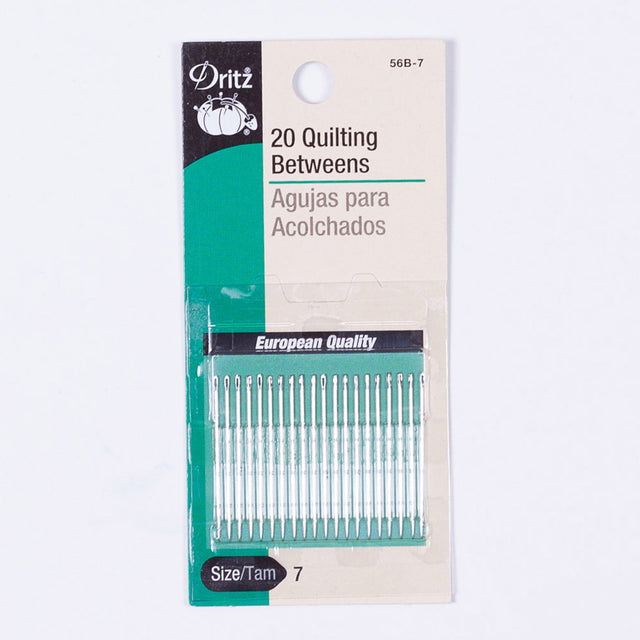 Dritz Quilting Betweens Needles - 20 Ct