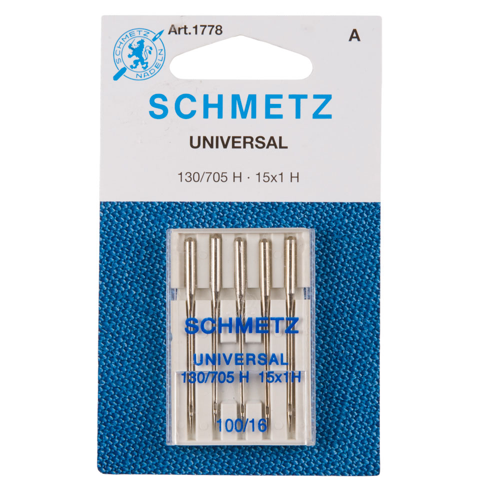 Schmetz Universal Machine Needles - 100/16 - 5 ct