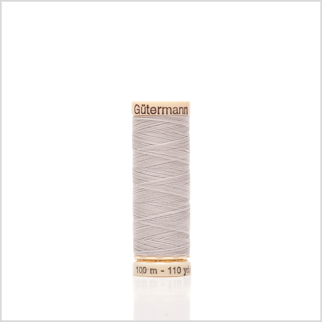 Gutermann Sew All Thread 100m - 100 Pale Grey