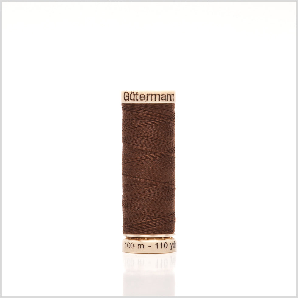 Gutermann Sew All Thread 100m - 574 Boot Brown