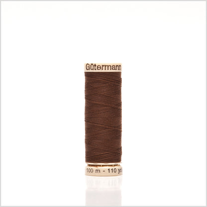 Gutermann Sew All Thread 100m - 574 Boot Brown