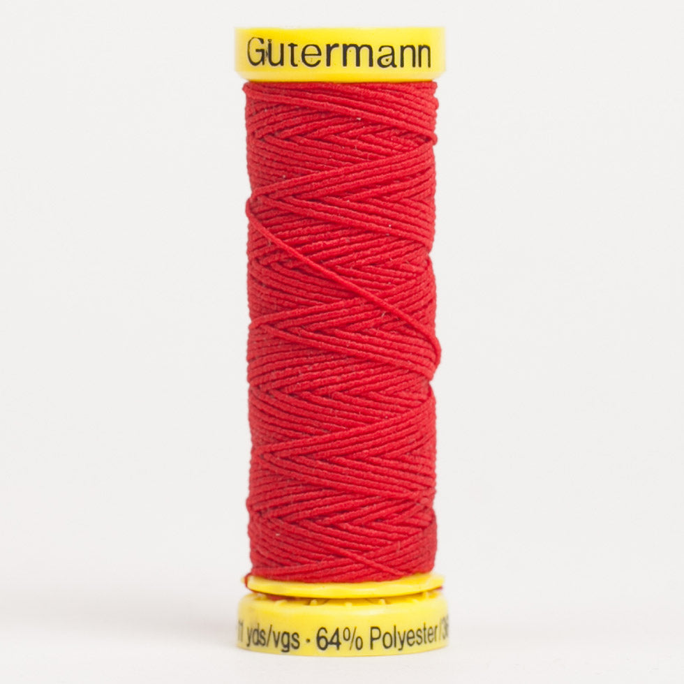 Gutermann Elastic Thread 10m - 2063 Primary Red