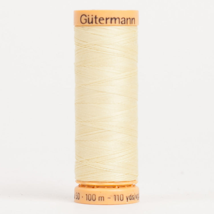 template--26688905969737__main-Gutermann Cotton Thread 100m - 1370 Light Yellow