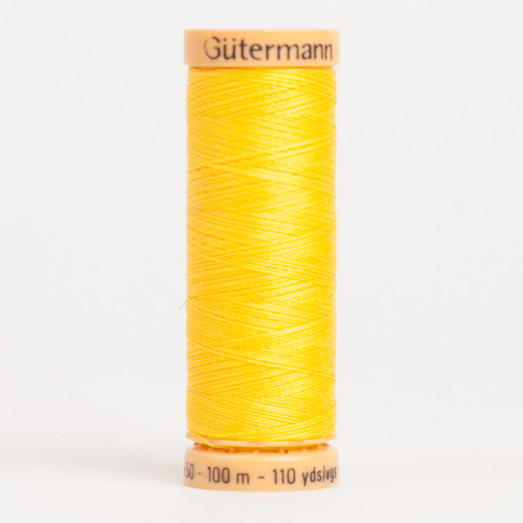 template--25130090922057__main-Gutermann Cotton Thread 100m - 1640 Canary Yellow