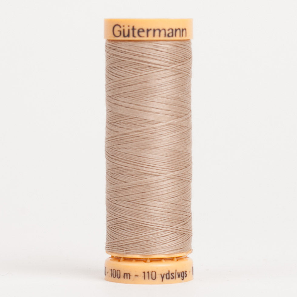 Gutermann Cotton Thread 100m - 2700 Dover Beige