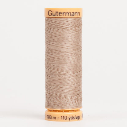 Gutermann Cotton Thread 100m - 2700 Dover Beige