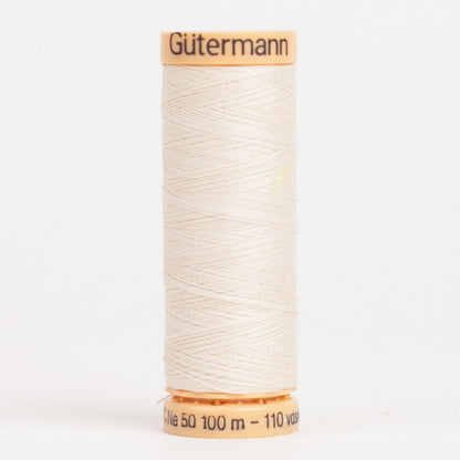 Gutermann Cotton Thread 100m - 1240 Ecru