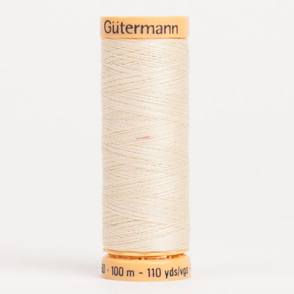 Gutermann Cotton Thread 100m - 1105 Cream