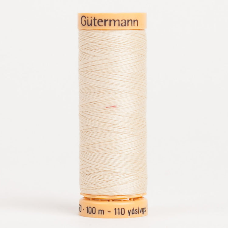 template--25130090922057__main-Gutermann Cotton Thread 100m - 1105 Cream