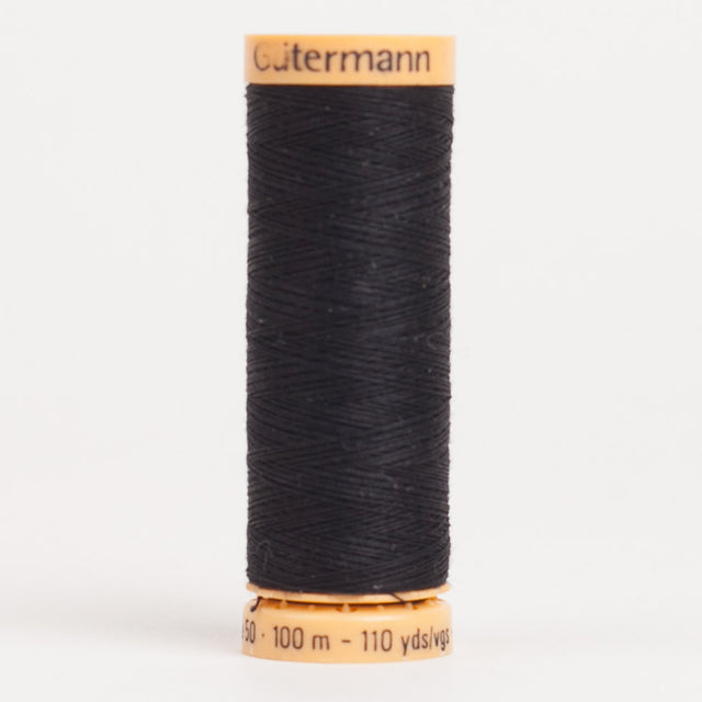 Gutermann Cotton Thread 100m - 1001 Black