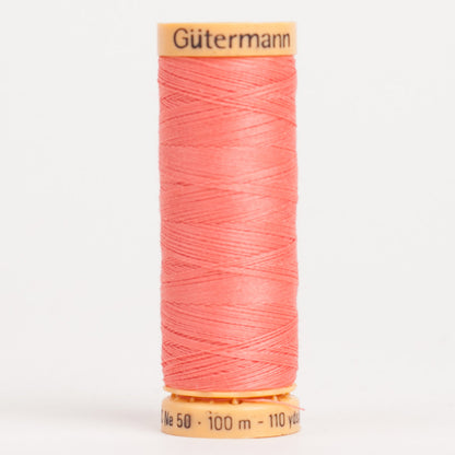 Gutermann Cotton Thread 100m - 4950 Light Coral