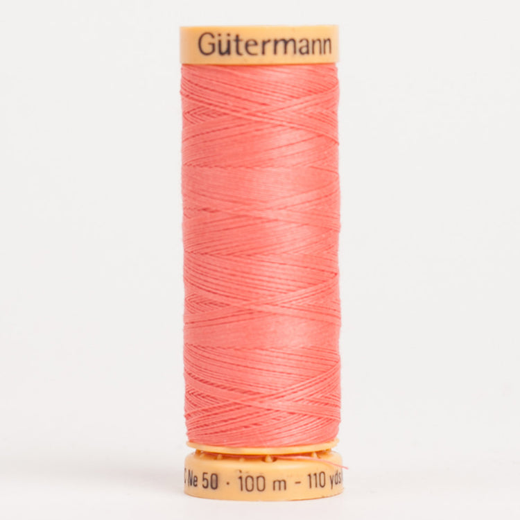 template--25130090922057__main-Gutermann Cotton Thread 100m - 4950 Light Coral
