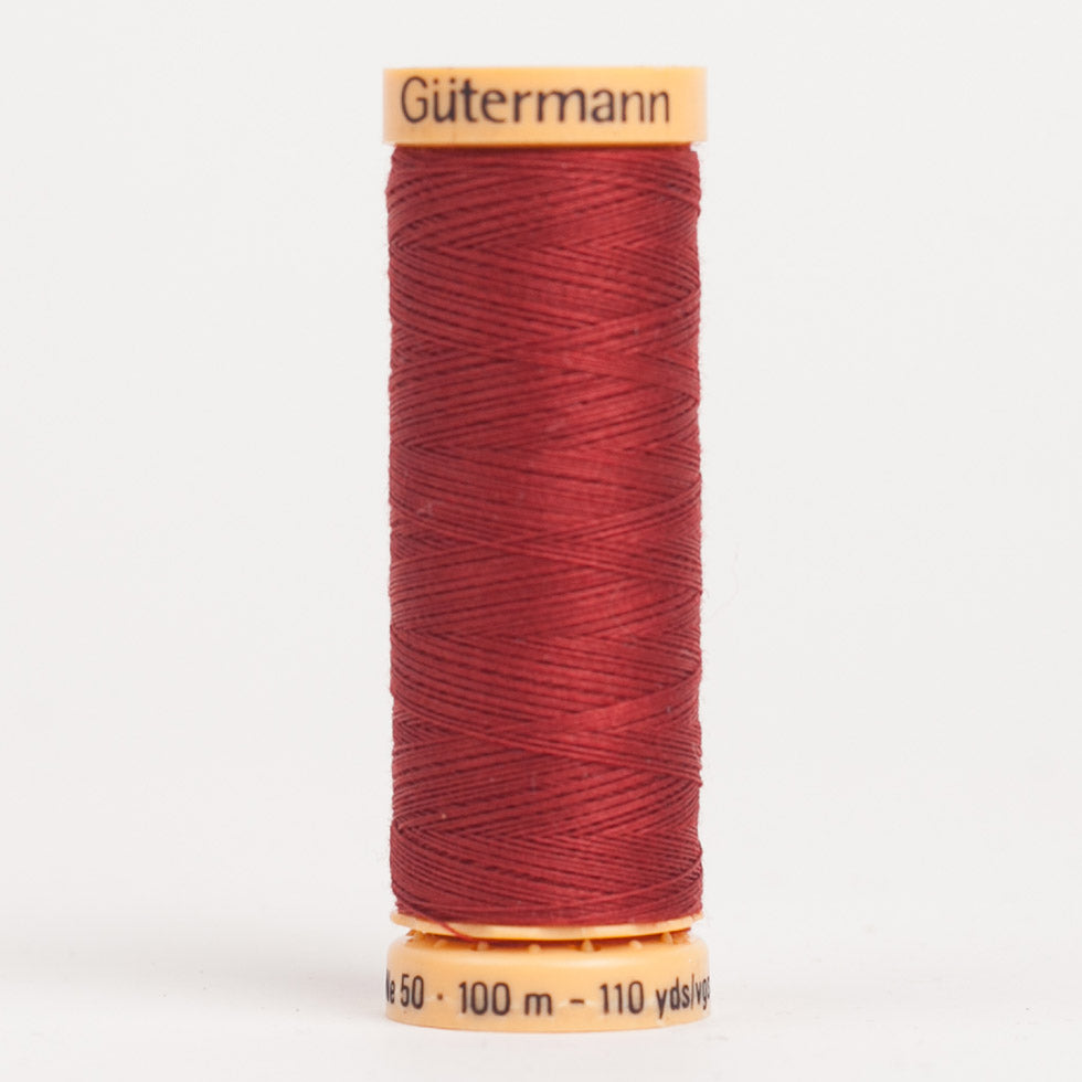 Gutermann Cotton Thread 100m - 4820 Dark Brick